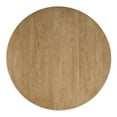 thumbnail image 5 of Breck Solid Wood 48" Round Mid-Century Modern Fluted Pedestal Dining Table, 5 of 7