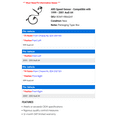 thumbnail image 2 of ABS Speed Sensor - Compatible with 1999 - 2001 Audi A4 2000, 2 of 2