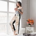 thumbnail image 4 of KLL Womens Animals Riding Across The Sky1 Print Pajama Pants Soft Pajama Bottoms for Women Cozy Lounge Pants, 4 of 5