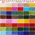 thumbnail image 3 of 40000pc 2mm 12/0 Glass Seed Beads for Jewelry Making Necklace Ring Bracelet Kits, 3 of 7