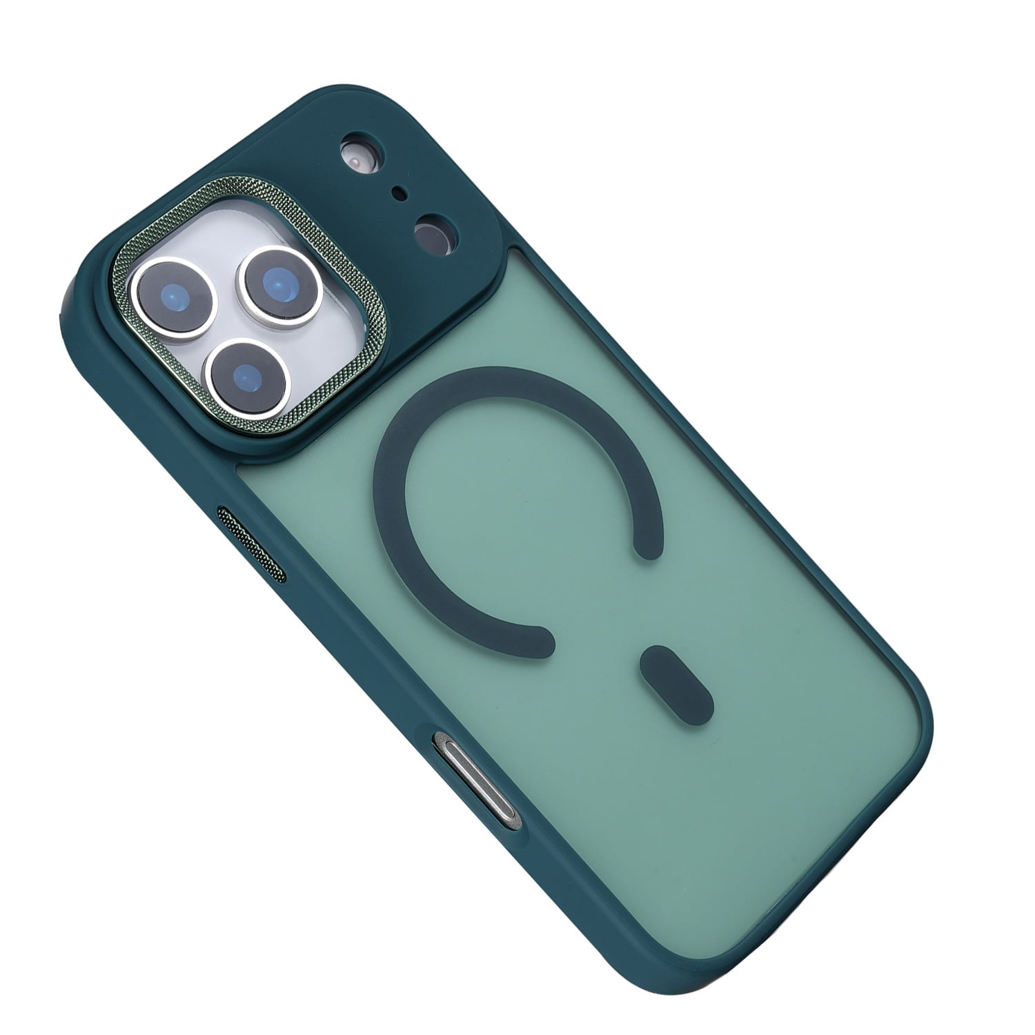 Sleek Matte Finish MagSafe Case for iPhone 17 Pro Max - Dark Green