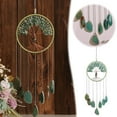 thumbnail image 2 of Home Improvement Handmade Natural Turquoise Crystal Stone Dreamcatcher Hanging Ornament Boho Wall Hangs, 2 of 9