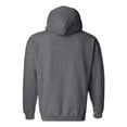 thumbnail image 2 of Gildan - Sudadera con capucha de combinación de tejidos Unisex (Gris oscuro), 2 of 3