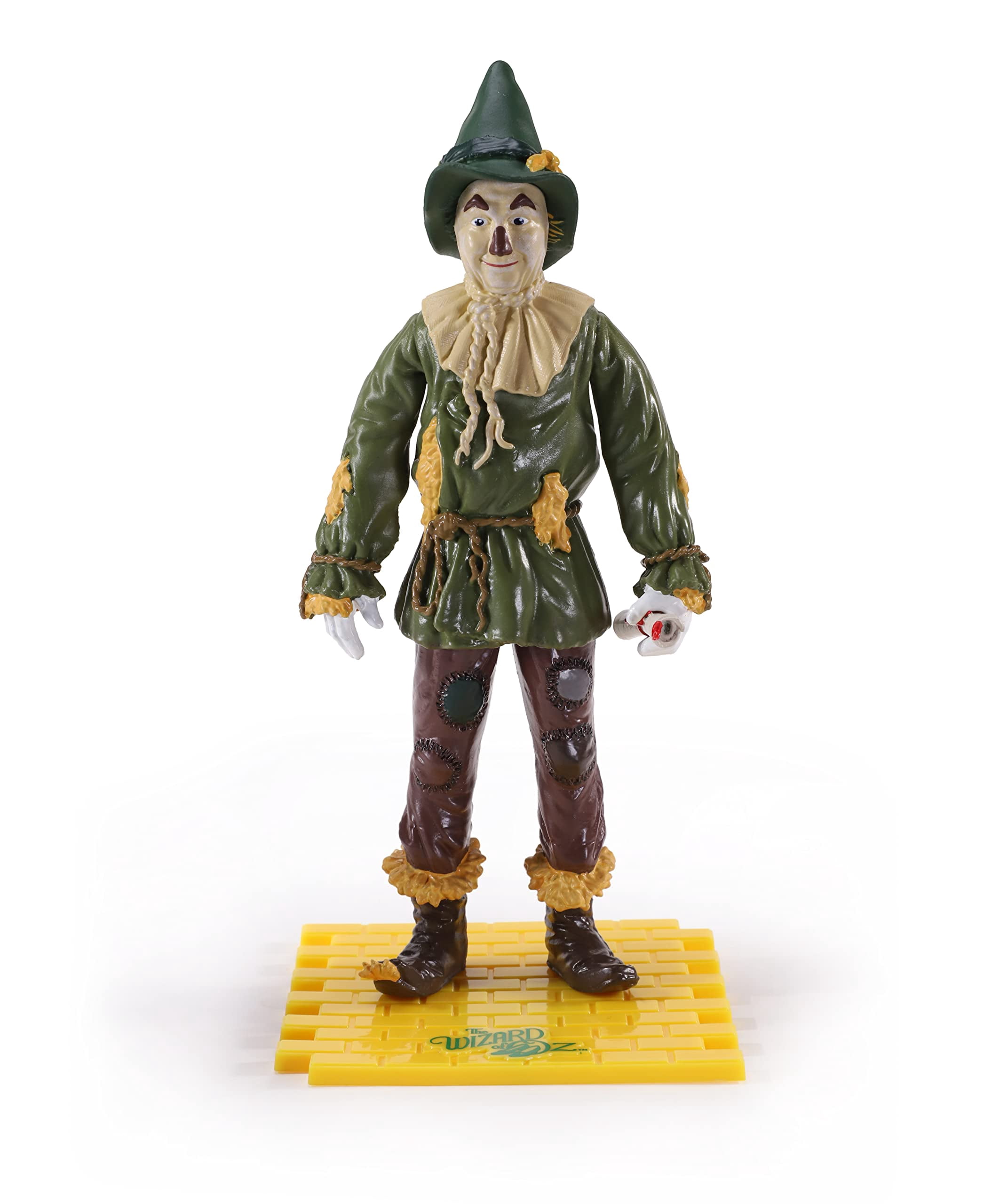 フィギュア OZ Noble Collection Wizard of Oz Scarecrow Bendyfig, 7 inch, Bendable