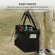 thumbnail image 5 of Sonducket Bolsa de almacenamiento de Picnic para acampar al aire libre, organizador multiusos, bolsa de herramientas para barbacoa, accesorio, Kits de desorden para acampar Negro, 5 of 6