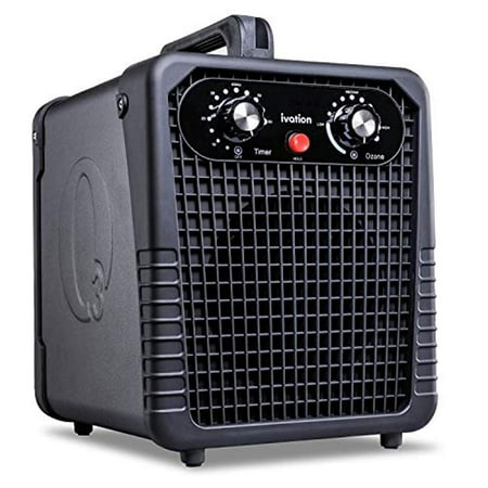 Improve Indoor Air Quality - Ivation Ozone Generator Air Purifier, Powerful Compact Unit Deodorizes, Sanitizes & Improves Indoor Air Quality Up to 4000 Sq. Ft. - for Dust, Pollen, Pets, Smoke & More