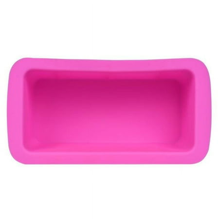 

Ongmies Ice Cube Tray Clearance Kitchen Organizers and Storage Oven Baking Silicone Mould Rectangle Cake Loaf Non Pan Bread Stick Bakeware Cake Mould Pink