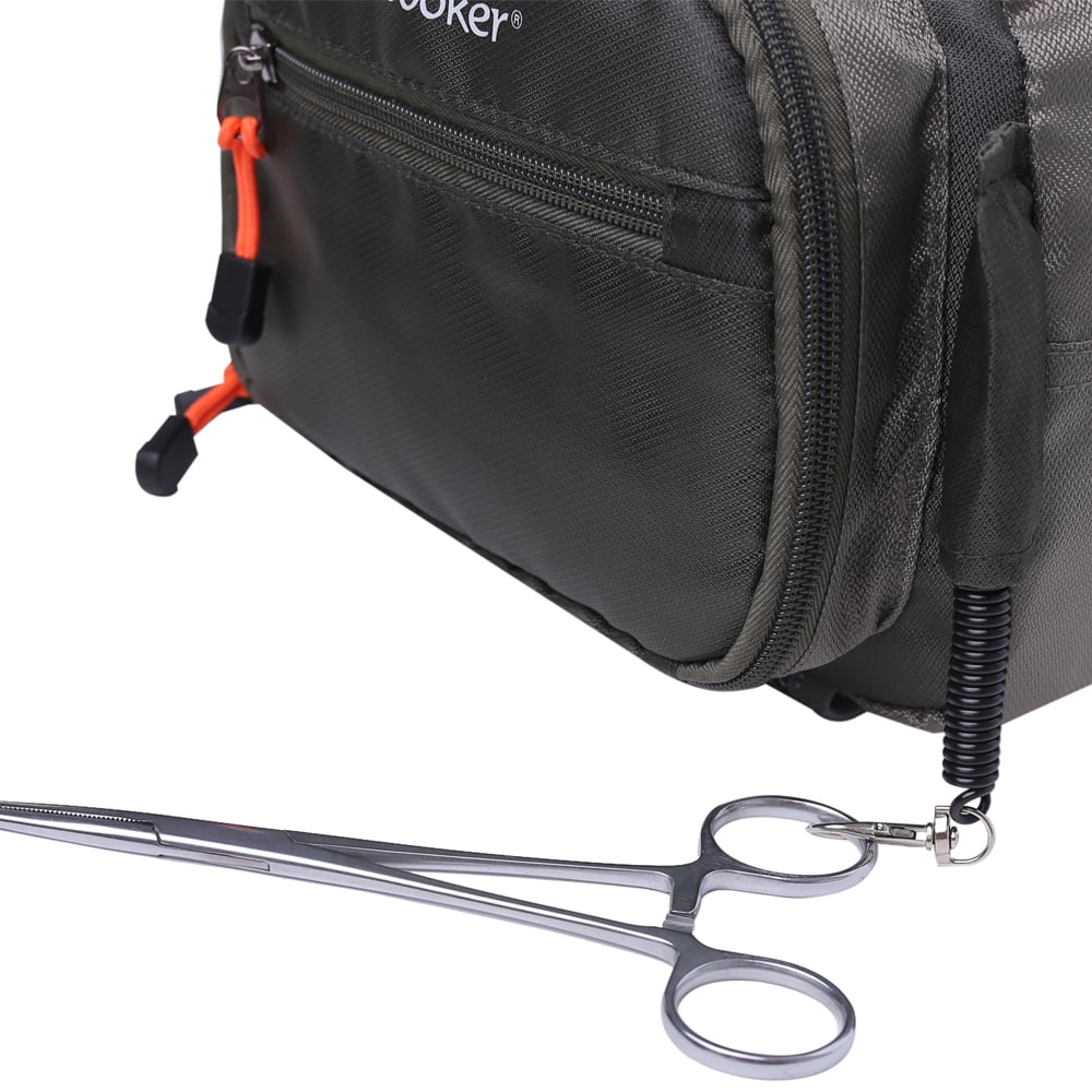 Kylebooker Fly Fishing Chest Pack Tackle Storage Hip Pack River Fishing  Waist Bag 