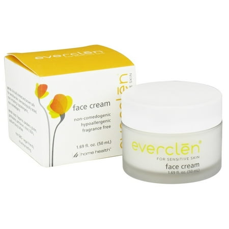 Everclen - Crème visage pour le parfum peau sensible sans - 1,69 oz