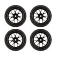 thumbnail image 3 of 4pcs High Performance 1/10 Rally Car Rim Wheels and Tires 20101 for Traxxas HPI RC Car, 3 of 4