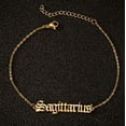 thumbnail image 5 of 12 Constellation and Daughter Chain Layer Anklet Women's Anklet Jewelry Anklet, 5 of 5