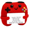 thumbnail image 4 of Positive Crochet Controller Gifts Stuffed Animals Gamer Gift Teen Boy Girl Children'S Day Ideas Handmade Gamer Game Controller, 4 of 5