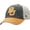 Baylor, variant on Brand New Collegiate Men's Mesh Offroad Design ND Adjustable Hat, 100% Cotton, Official School Colors, Navy/Green