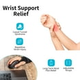 thumbnail image 4 of YASLIM Wrist Brace Support for Carpal Tunnel, Pain Relief, Tendonitis, Sprain, and Arthritis, Left Hand, 4 of 7