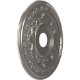 thumbnail image 2 of Ekena Millwork 19"OD x 3 1/2"ID x 1"P Baltimore Thermoformed PVC Ceiling Medallion (Fits Canopies up to 7 3/4"), Aged Dark Steel, 2 of 5