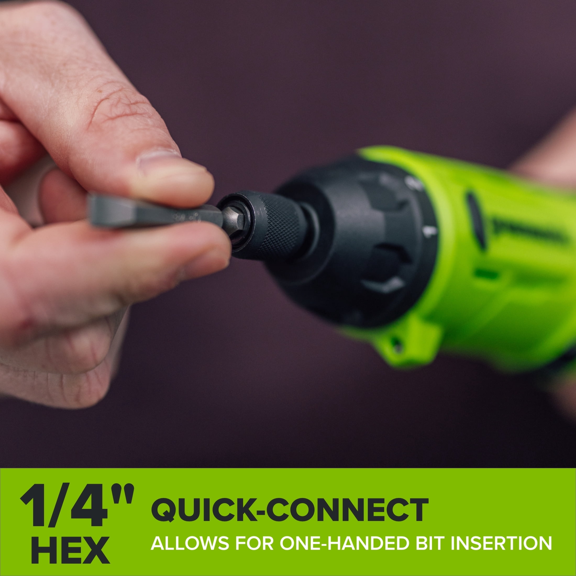 Greenworks Cordless 8V Power Screwdriver with 1/4" Hex Quick Connect and 5 Speed Clutch, SD306A1