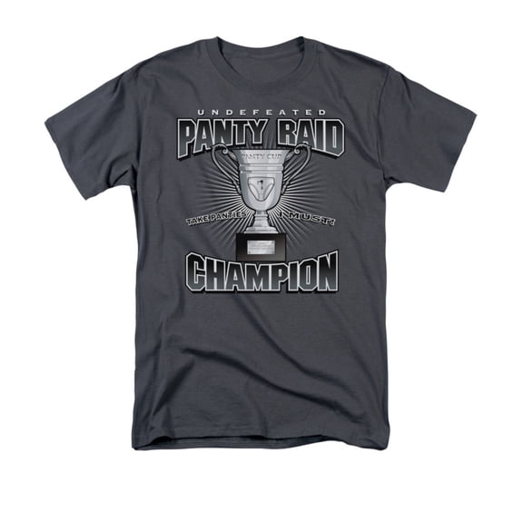 Panty Raid Champion Funny Humorous College Saying Adult T-Shirt