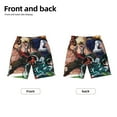 thumbnail image 5 of My Hero Academia Swim Trunk, Beach Board Shorts For Boys Girls, Quick Dry Swimsuit With Mesh Linning, Swimming Trunks For Kids Teens, 5 of 9