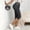 Gray, variant on Capri Leggings for Women Pull on Capris with Pockets for Women Stretchy Cropped Skinny Pants