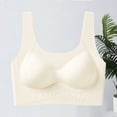 thumbnail image 3 of Ahabrexf Women's Wireless Bras Seamless Pullover Style Padded Bralettes with Removable Cups, Soft No Underwire Everyday Sleep Bra, 3 of 5