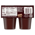 Hershey's Chocolate Pudding Cups Snack, 4 Ct Cups