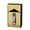 Gold, variant on Wovilon Usb Rechargeable Case Lighter, Electronic Case, Fashion Outdoor Travel Waterproof Case Can Hold 20