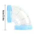 thumbnail image 3 of Plastic Hamster Tunnel Funny Breathable Mouse Tube Pipe Hamster External Pipe, 3 of 10