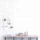 thumbnail image 4 of Tablero De Agujeros Estante De Almacenamiento Decorativo Estante De Pared De Tablero Perforado Minnieouse HA021088-00, 4 of 6