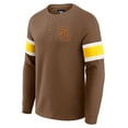 thumbnail image 2 of Men's Darius Rucker Collection by Fanatics Brown San Diego Padres Waffle-Knit Raglan Long Sleeve Henley T-Shirt, 2 of 6