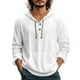 thumbnail image 2 of pstuiky camisa de manga larga para hombre, Suéter playero informal de manga larga con capucha y cordón ajustable para hombre camisetas de hombre l, 2 of 5