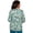 Spruce, variant on Alfred Dunner Womens Detailed V Neck Brushstroke Top