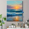 thumbnail image 4 of Qisvanset 12x16 Inch Oak Tree & Wildflowers Sunset Canvas Print Wall Art, 4 of 5