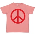 thumbnail image 3 of Inktastic Fun Red Peace Sign Boys or Girls Toddler T-Shirt, 3 of 5