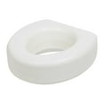 thumbnail image 3 of Drive Medical Hinged Toilet Seat Riser, White, 3.5" Height, for Standard Non-Elongated Toilets, Attaches to Toilet Bowl, Weight up to 250 lbs, 3 of 6