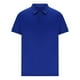 thumbnail image 4 of Camisa Elvqul para Hombre Casual Azul de Color Sólido Manga Corta Solapa Botones, 4 of 6