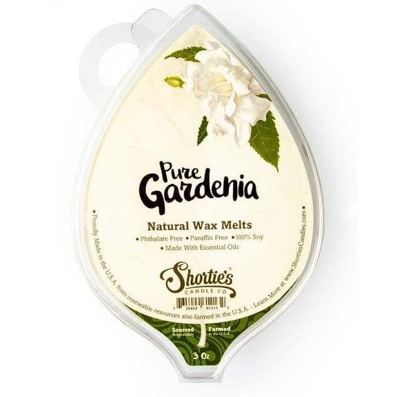 Gardenia Soy Wax Melts - All Natural   Essential Oils   Phthalate Free - Shortie's Candle Company