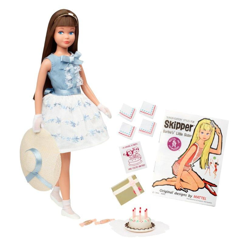 brunette skipper doll