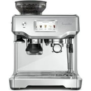 Breville - the Barista Touch Espresso Machine with 9 bars of pressure, Milk Frother and integrated grinder - Stainless Steel