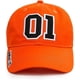 thumbnail image 2 of Gorra de Béisbol Naranja, General Lee 01, Good OL, con Apliques Bordados, Ajustable&Unisex&Snapback -Adulto, Niño, 2 of 5