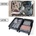 thumbnail image 5 of Travelhouse 7 Pcs Set Packing Cubes for Travel Suitcase Luggage Organizer Bags.Gray, 5 of 7