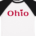 thumbnail image 4 of Inktastic Ohio in Red Text with Heart Boys or Girls Toddler T-Shirt, 4 of 5