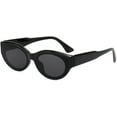 thumbnail image 6 of Retro Oval Frame Sunglasses Sunglasses Glasses UV400 Eyewear, 6 of 6