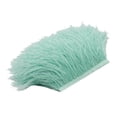 thumbnail image 3 of untoiry 1 Yard Dyed Ostrich Feather Fringe Trim Ribbon Embellishment Mint green, 3 of 8