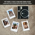 thumbnail image 4 of Trianu 2x3in Picture Frame for Refrigerator for Fujifilm Instax Mini Instant Film - Magnetic Picture Frames for Fridge, Locker, Office, Classroom, Home Decor (10Pcs, White), 4 of 7