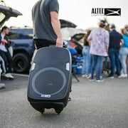 Altec Lansing SoundRover سماعة بلوتوث لاسلكية ، 180 واط ، أوضاع إضاءة LED ، أسود- IMT7002-BLK