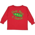 thumbnail image 3 of Inktastic Give Peas A Chance. Boys or Girls Long Sleeve Toddler T-Shirt, 3 of 5