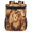Multicolor 3, variant on Jiaoprinted Funny Cat Leakproof Cooler Backpack, Fun Line Cat Insulated Backpack Cooler for Outdoor