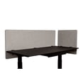 thumbnail image 2 of Luxor RECLAIM Desktop Privacy Panel, Misty Gray - 24"W X 24"H, 2 of 14