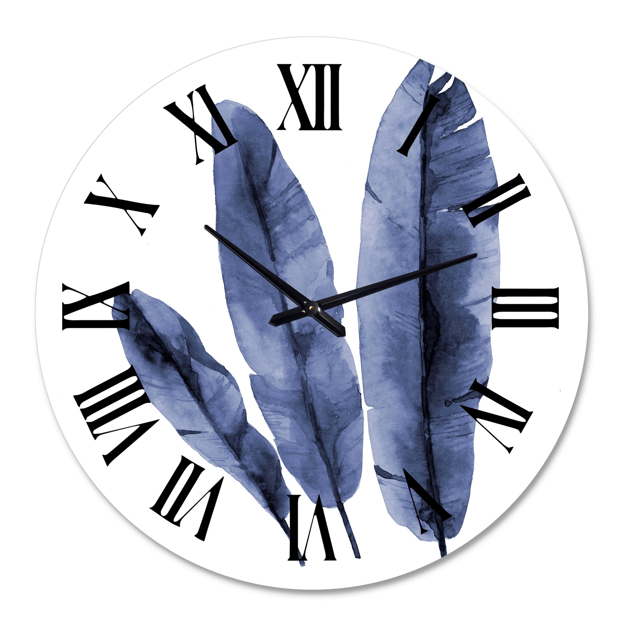 Designart 1 in Quartz Tropical Wall Clock