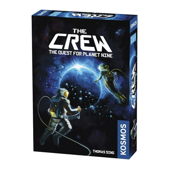 The Crew - Quest for Planet Nine | Card Game | Kennerspiel des Jahres Winner | Cooperative Space Adventure | 3-5 Players | Ages 10 | Trick-Taking | 50 Levels of Difficulty | Endless Replay
